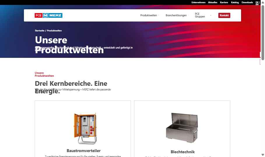 Produktwelten – Vorschau